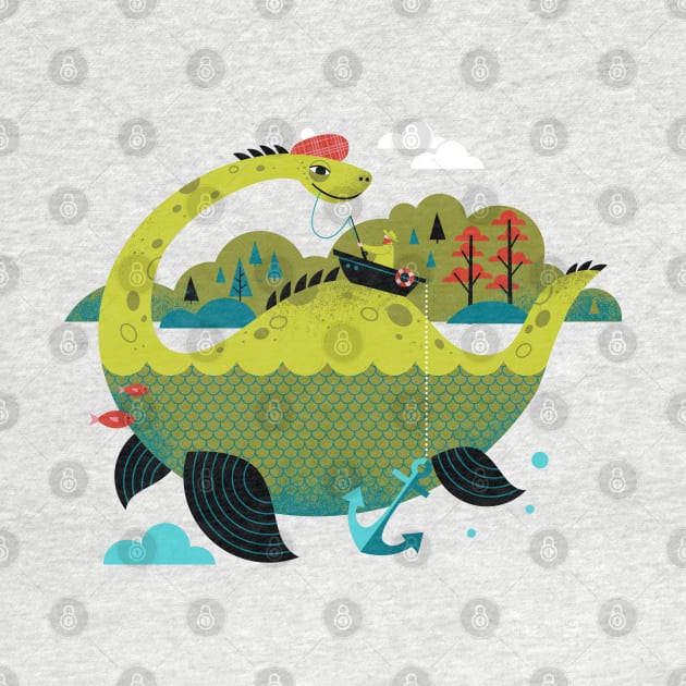 Nessie by Lucie Rice Illustration and Design, LLC